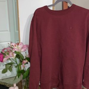maroon champion sweater